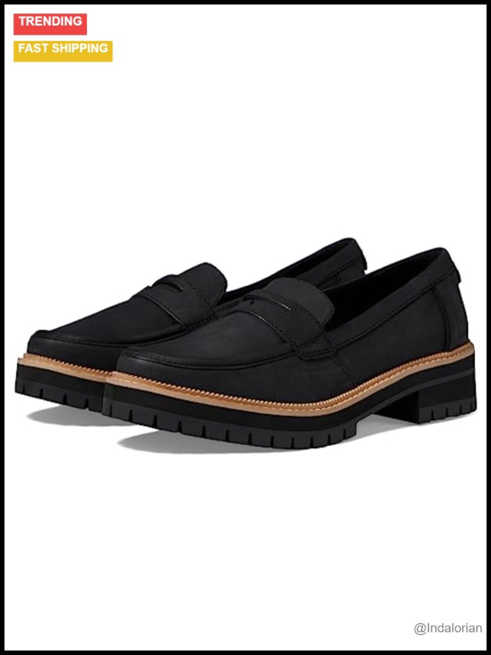 TOMS Cara Leather Loafers Slip-On Comfort Shoes for Business Casual